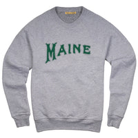 Unisex Heather Gray Maine Sweatshirt