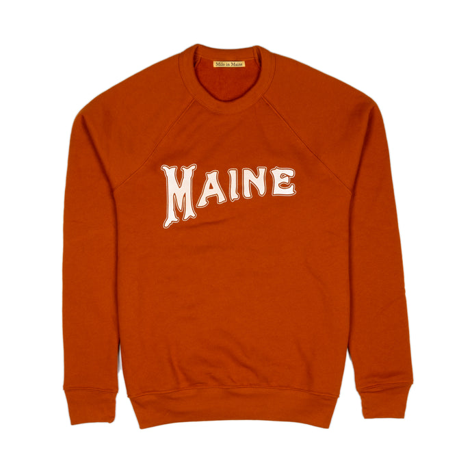 Maine Raglan Sweatshirt