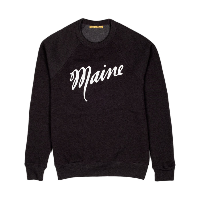 Maine Raglan Sweatshirt