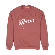 Load image into Gallery viewer, Maine Raglan Sweatshirt