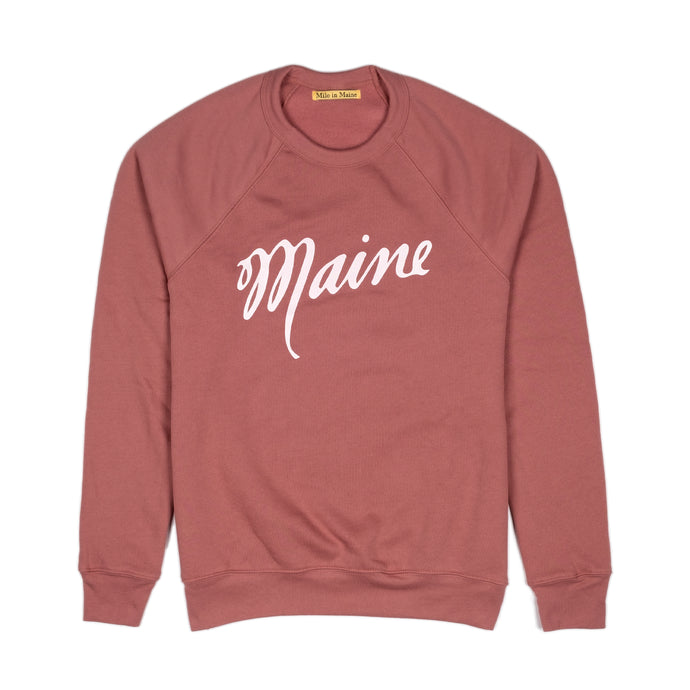 Maine Raglan Sweatshirt